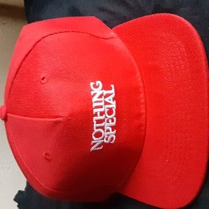 Red snapback